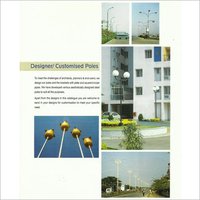 Customized Design Poles
