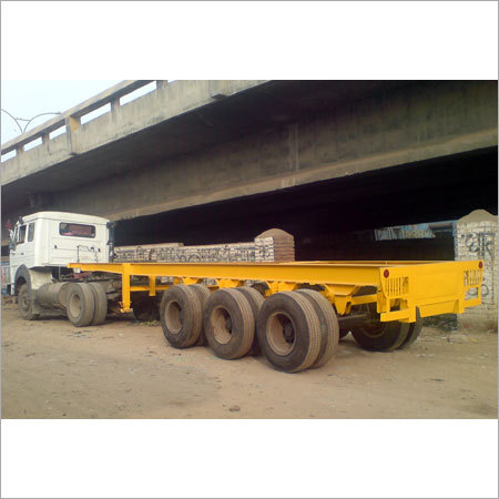Flate Tanker Chassis By Trailer India & Agriculture Implements