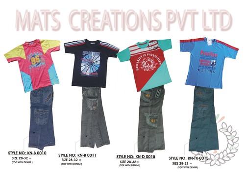 Boy's Tee With Full Pant