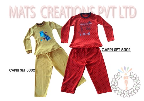 GIRLS CAPRI SET
