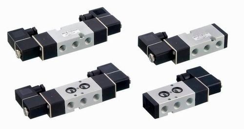 Pneumatics Solenoid Valve - Color: Black And Grey