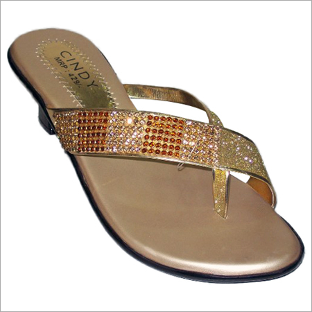 Womens Gold Sandals