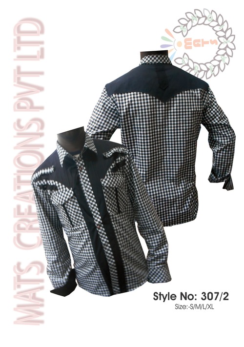 Men's designer casual shirt