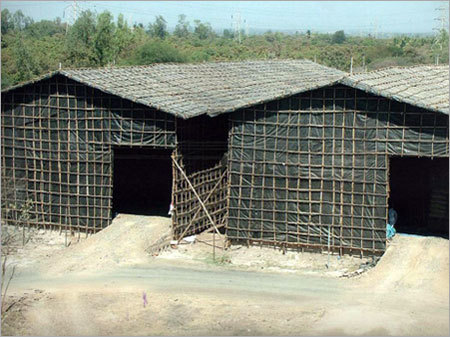 Tarpaulin Monsoon Sheds