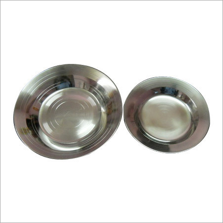 Stainless Steel Soup Plates