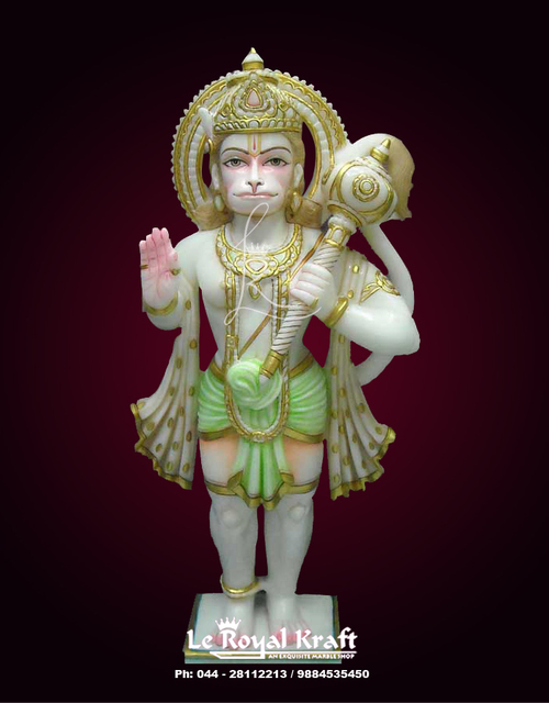 Hanuman Marble Sculpture