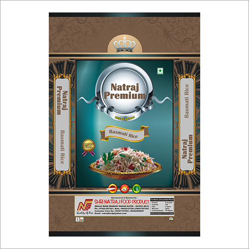 Basmati Raw Rice - Long Grain Rice Grains, Moisture Controlled, Airtight Packing | Eco-Friendly, Pure, High Nutrition, Strong Aroma