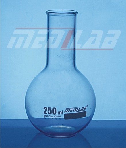 Flask flat bottom