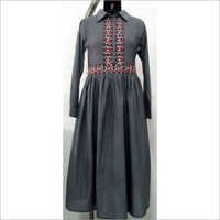 Grey Cocktail Evening Dress