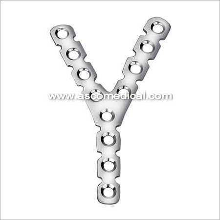 Y - Reconstruction Plates - Titanium Small, Y-Shaped, Multiple Holes | Stable Fixation, Versatile Design, Durable Material