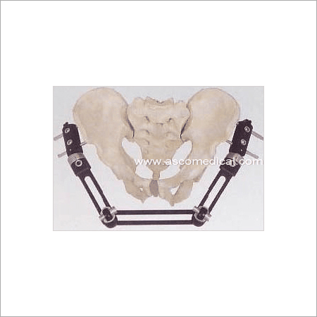 Pelvic Fragment External Fixator - Stainless Steel, Variable Dimensions | Stable Fixation, Precise Adjustment, Minimally Invasive