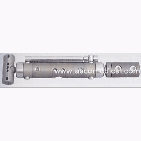 T Type External Fixator - Stainless Steel, Large, Variable Diameter | Stable Fixation, Precise Adjustment, Electro-polished Finish
