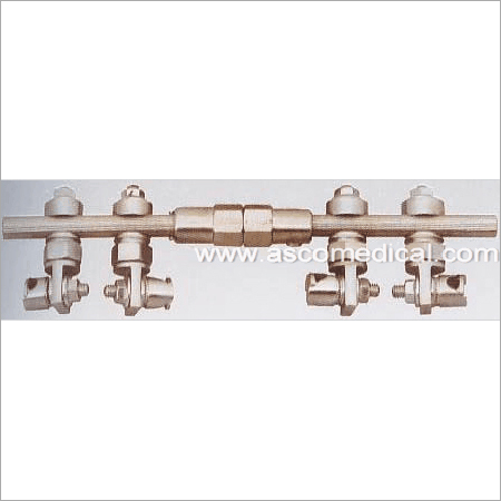 Anatomical Type External Fixator - Stainless Steel, Large/Medium/Small, Silver | Stable Fixation, Precise Adjustment, Modular Design