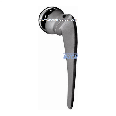 Thompson Hip Prosthesis With Extraction Hole - Titanium Alloy, 37-55mm Stem | Easy Insertion, Secure Fit, Polished Finish, Sterile Options