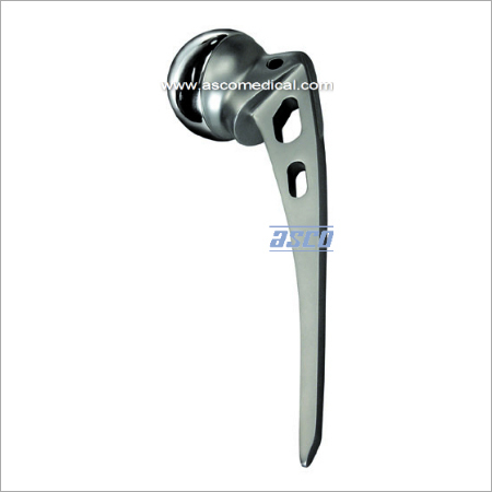 Austin Moore Prosthesis, Standard, Step Head Satin Finish - Cobalt Chrome, 37-55mm, Standard/Narrow Stem | Durable Design, Precise Fit, Smooth Finish, Easy Implant