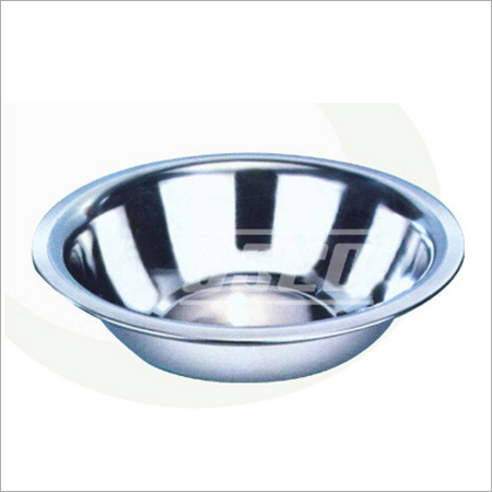Stainless Steel Wash Basins - 3000-7000ml Capacity, 300-400mm Diameter | Durable, Easy Cleaning, Hygienic, Stylish, Countertop Installation