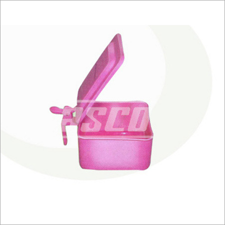 Sputum Mug Square Plastic