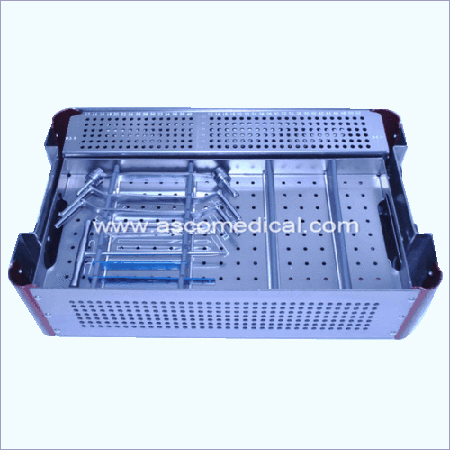 Instrument Set for Small Fragment - Stainless Steel, 30x20x10cm | Precise Instruments, Durable Aluminum Case, Sterile Packaging