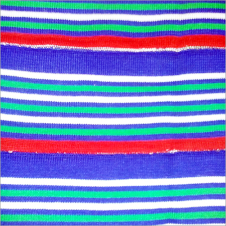 Striped Panel Collar