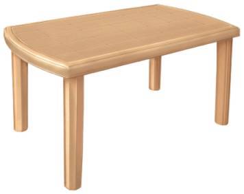 Plastic Moulded Partial Table