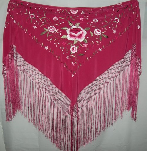 100% MANTONES SILK SHAWLS