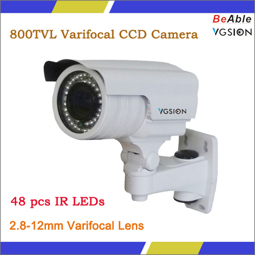800 TVL 2.8-12mm Varifocal Lens CCD Camera