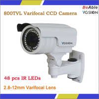 800 Tvl 2.8-12mm Varifocal Lens Ccd Camera