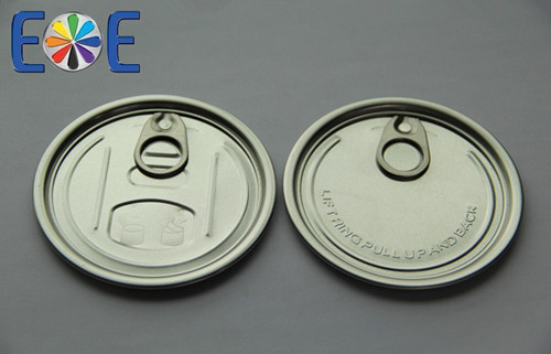 Aluminium Dry Powder Can Lid 83Mm Easy Open End