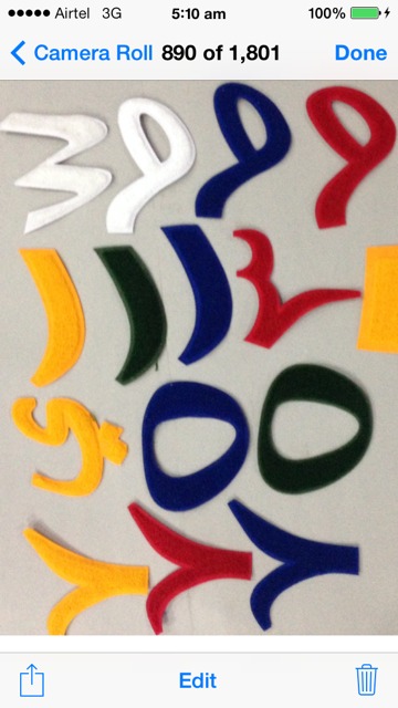 Arabic Letters Words & Numbers