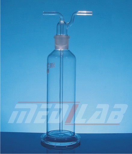 Gas washing bottle