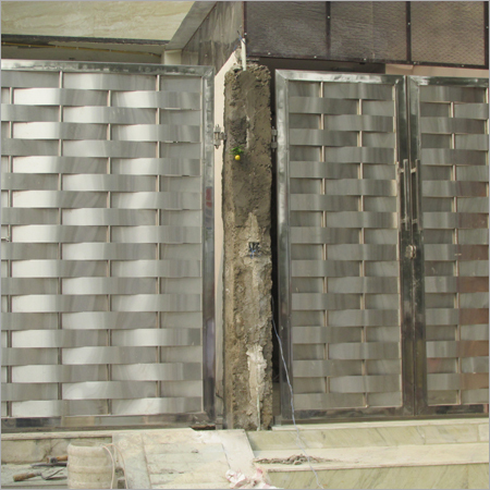 Stainless Steel Designer Doors
