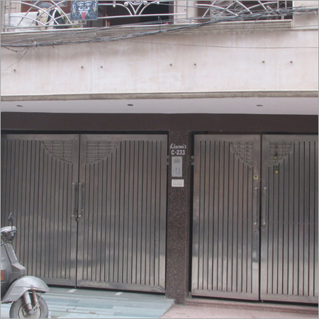 Stainless Steel Designer Doors