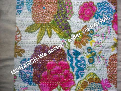 MULTI COLOR FLOWER COTTON CUTION COVER