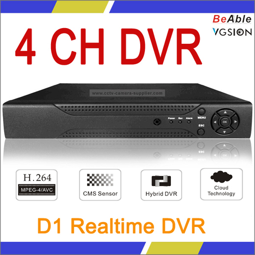4 CH 960H/ D1 Realtime DVR