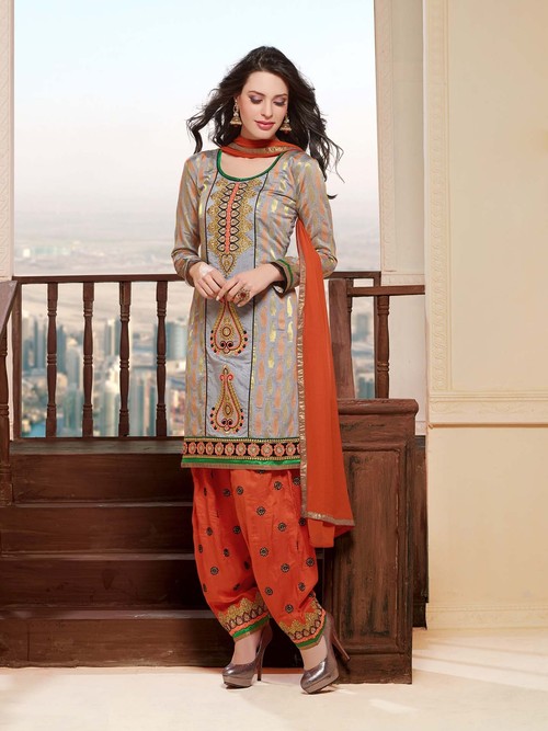 Patiyala Embroidery Suits