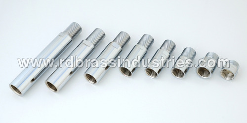 Brass Extension Nipple CP Finish