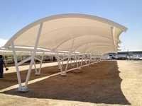 PVC coated fabric for Car Parking Shed