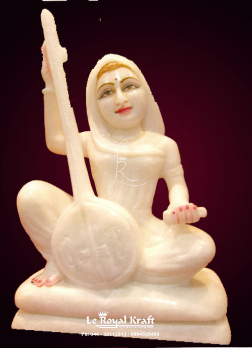 Marble Meerabai Statue
