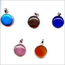 Beaded Silver Pendants