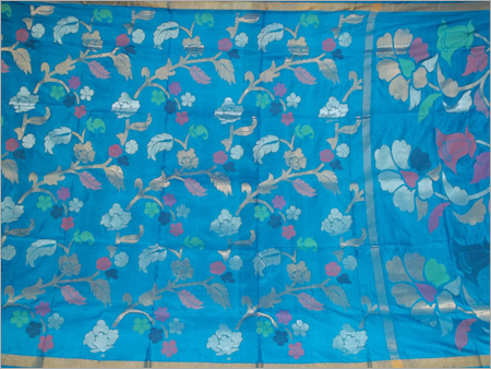Silk Uppada Sarees - Cotton Silk Fabric, Multicolor Printed Design , Versatile for Rainy, Spring, Summer, and Winter Seasons
