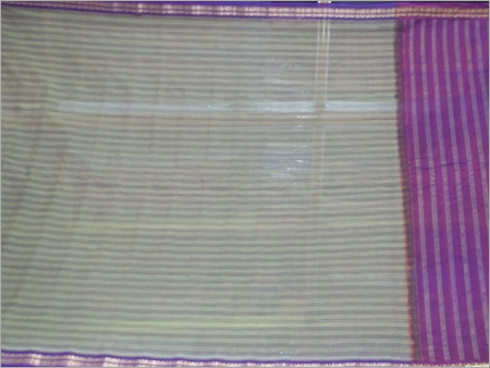Pink & Off White Uppada Cotton Sarees
