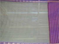 Pink & Off White Uppada Cotton Sarees