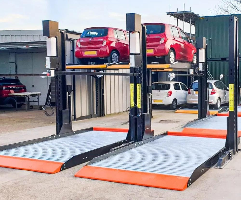 Hydraulic Car Parking System - High-Performance Hydraulic Mechanism , Space-Saving Design and Enhanced Vehicle Safety Features