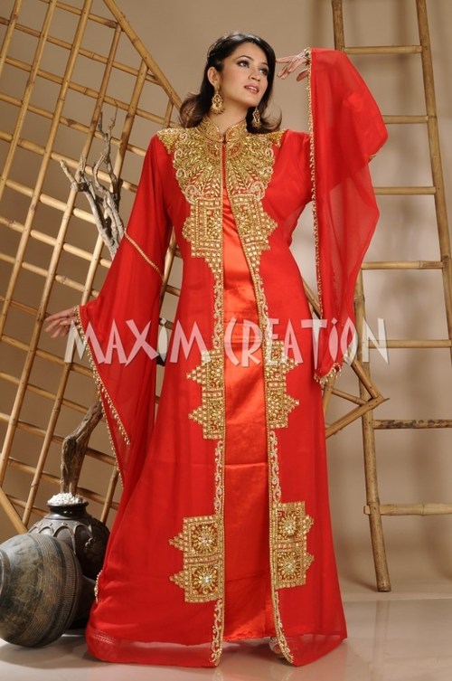 Traditional Embroidered Kaftan
