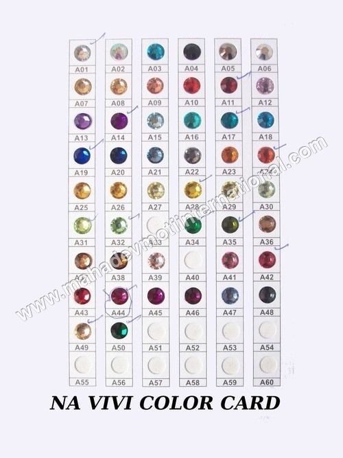 Na vivi color card