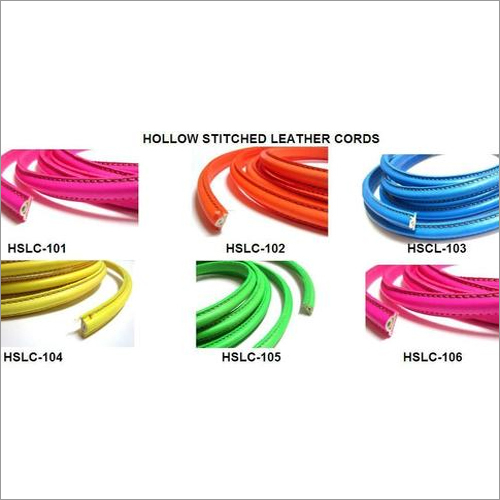 Hollow Stitched Leather Cords