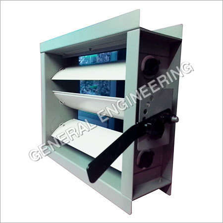 Airfoil Gear Operated Damper