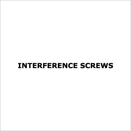 Interference Screws