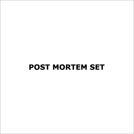 Post Mortem Set