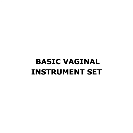 Basic Vaginal Instrument Set